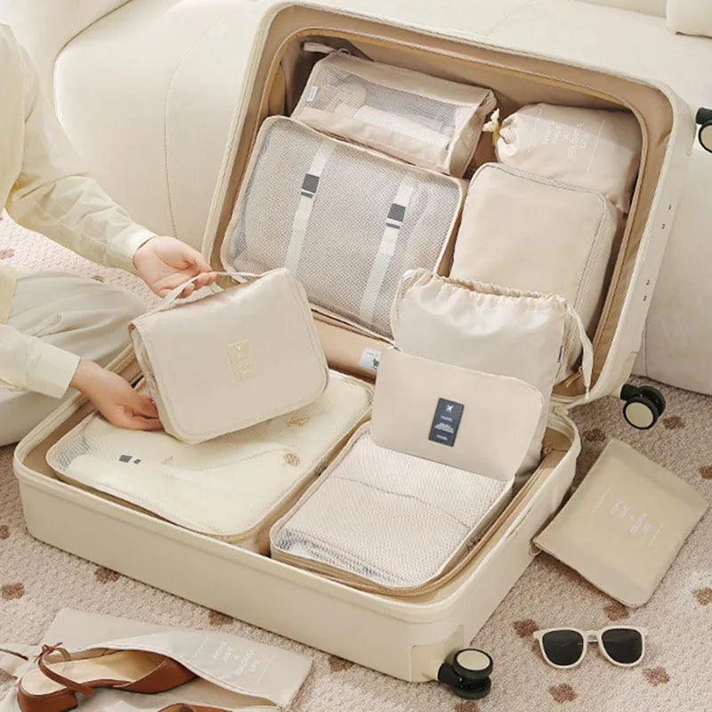 Totidy Travel Packing Cubes – 7-11 Piece Organizer Set