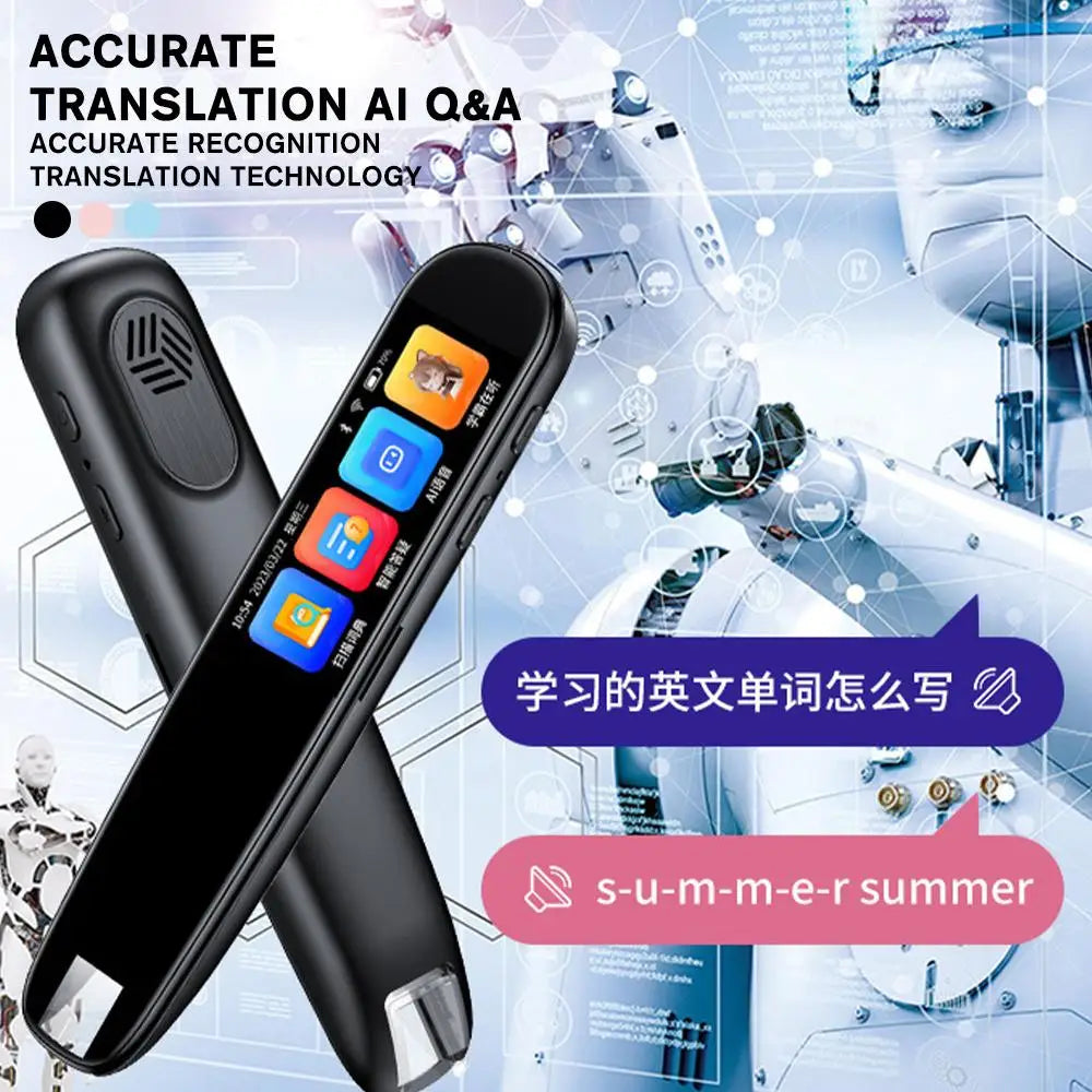 Smart Translator Pen with 123 Languages