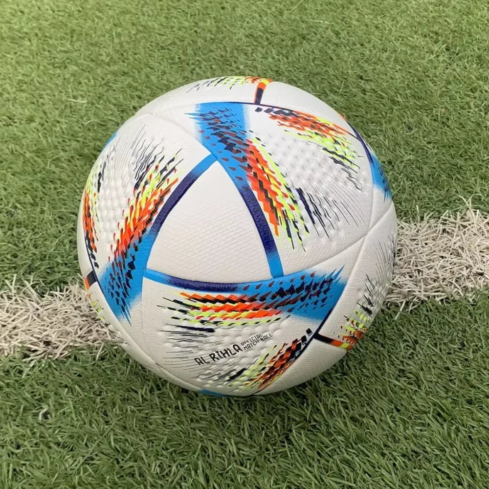 Soccer Ball Size 5 – High Quality PU Seamless Football for Match & Training