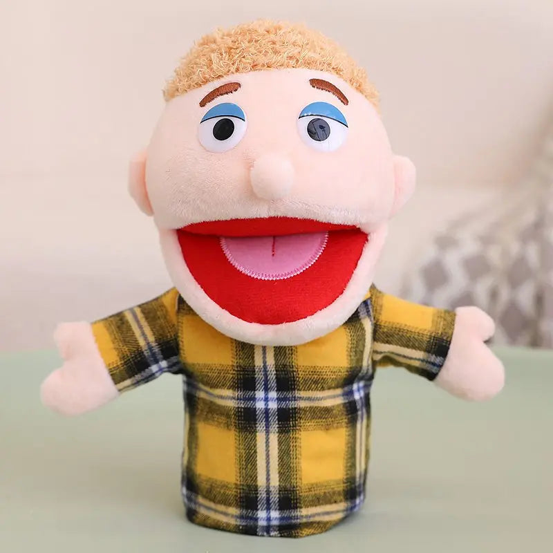 Kawaii Family Plush Dolls – Dad, Mom, Brother and Sister, Educational Toys