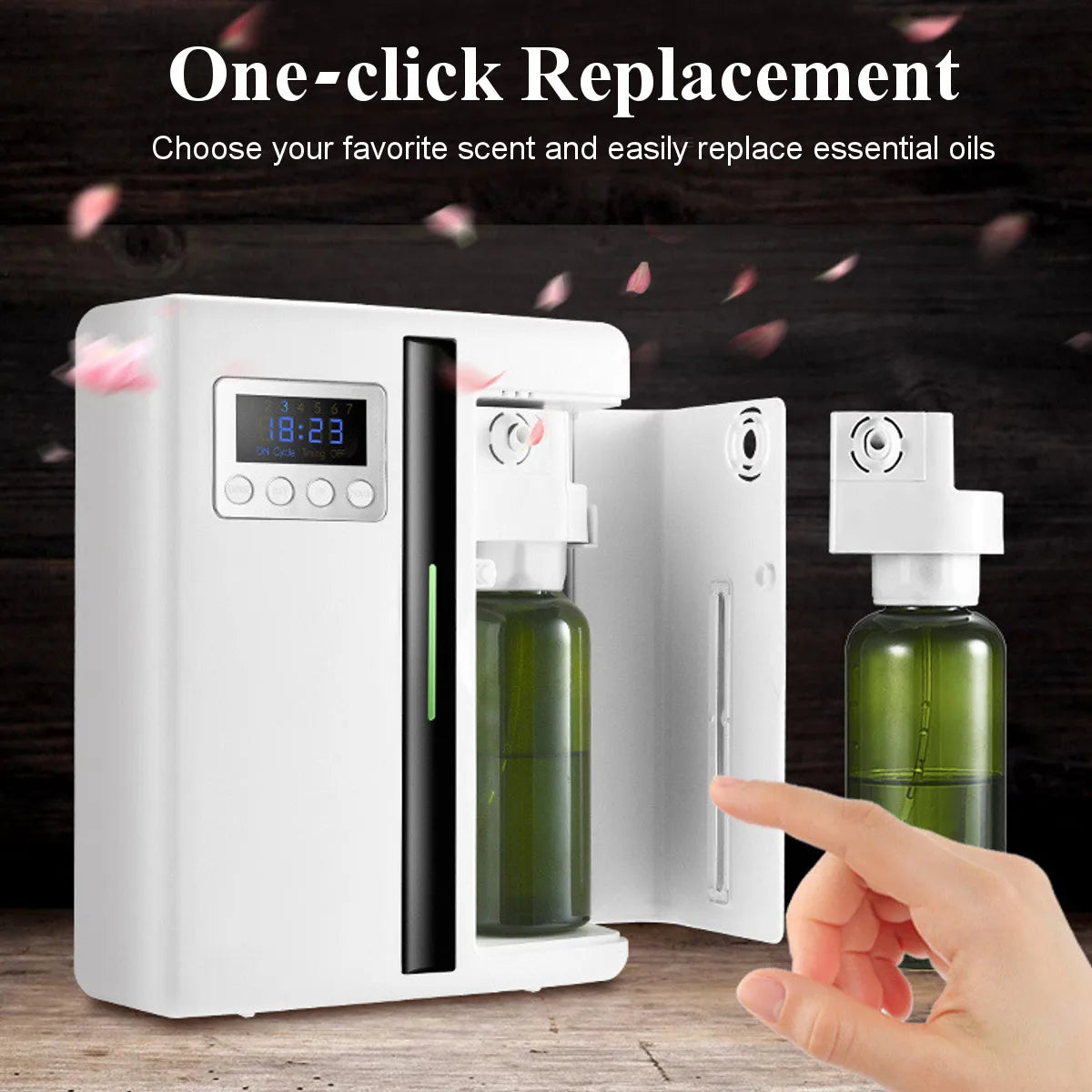 Smart Wall-Mounted Scent Diffuser – 160ml Bluetooth Aroma Machine