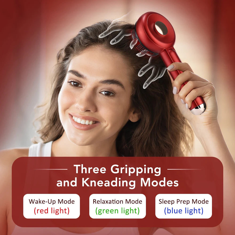 ScalpGlow™ Red Light Hair Growth Massage Comb