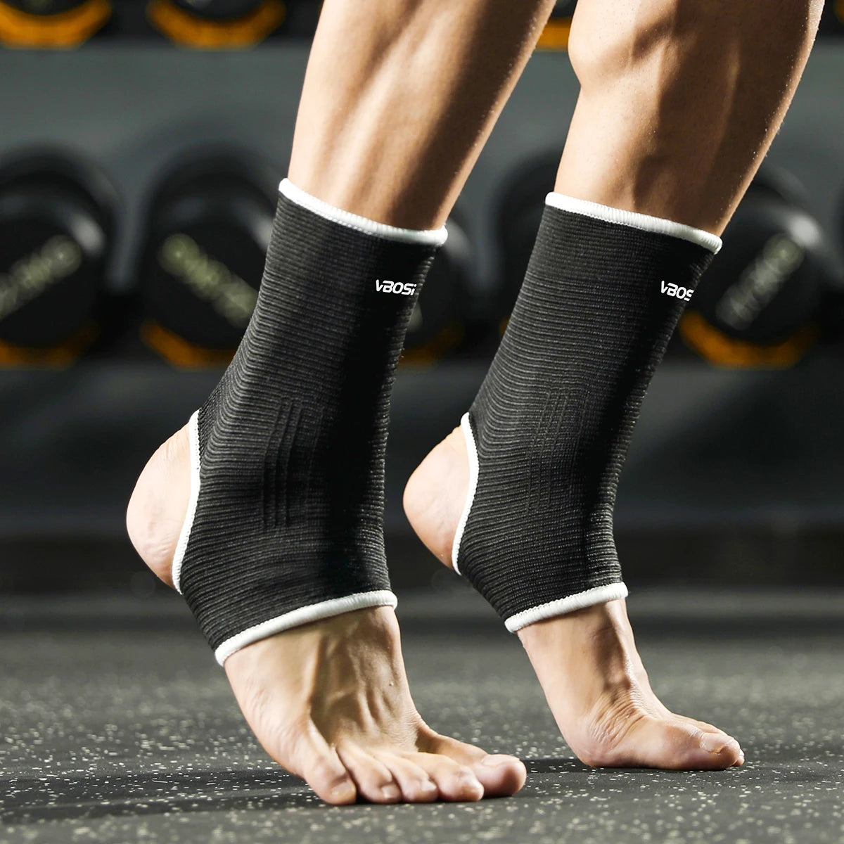 BreathFit™ Ankle Support Sleeves – One Size, All-Day Comfort