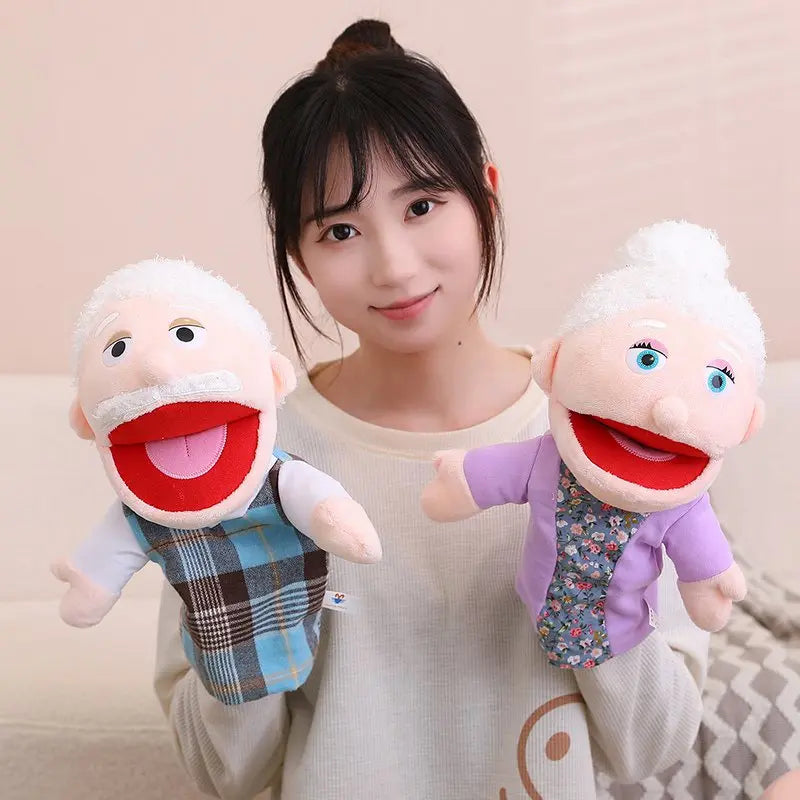 Kawaii Family Plush Dolls – Dad, Mom, Brother and Sister, Educational Toys