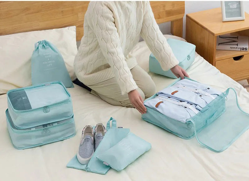 Totidy Travel Packing Cubes – 7-11 Piece Organizer Set