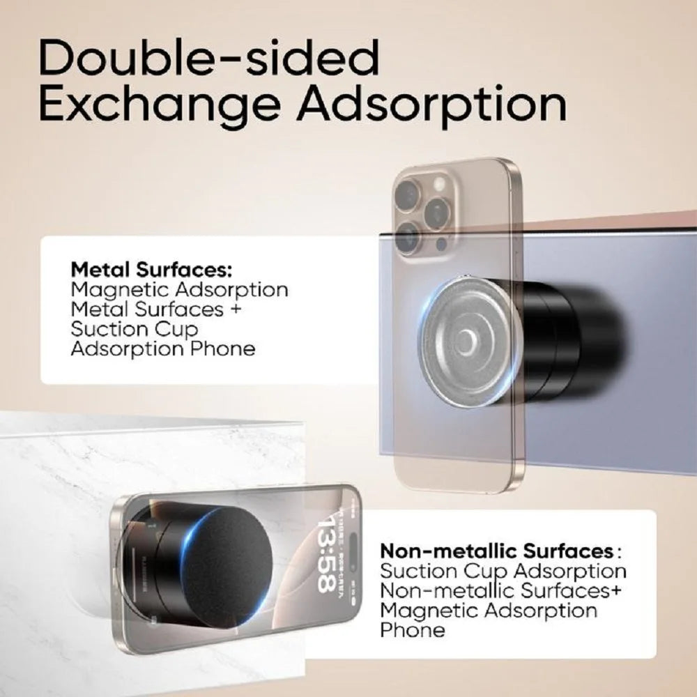 Magnetic Suction Phone Holder – Foldable & Multi-Functional