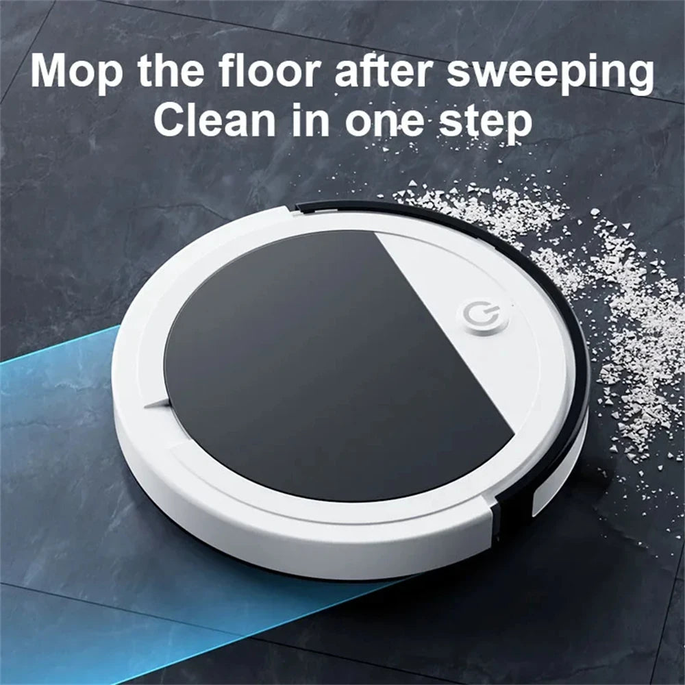 Multifunctional Robot Vacuum and Mop with Remote Control – Low Noise