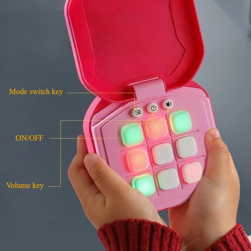 Electronic Tic-Tac-Toe Board Game – Multifunctional, Portable for Kids and Adults