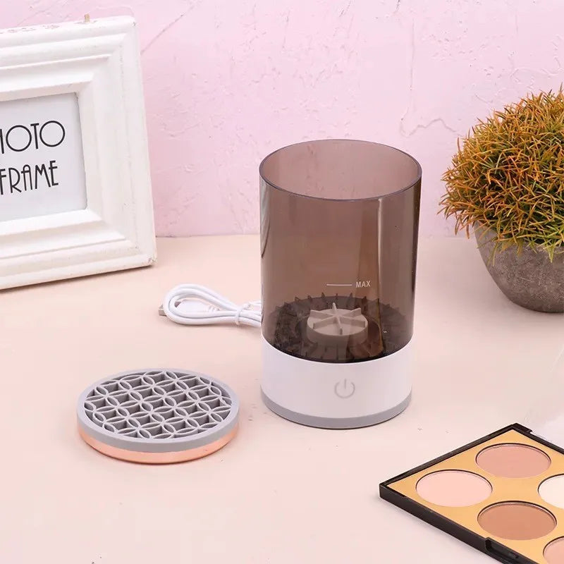 Electric USB Makeup Brush Cleaner – Quick & Portable Solution