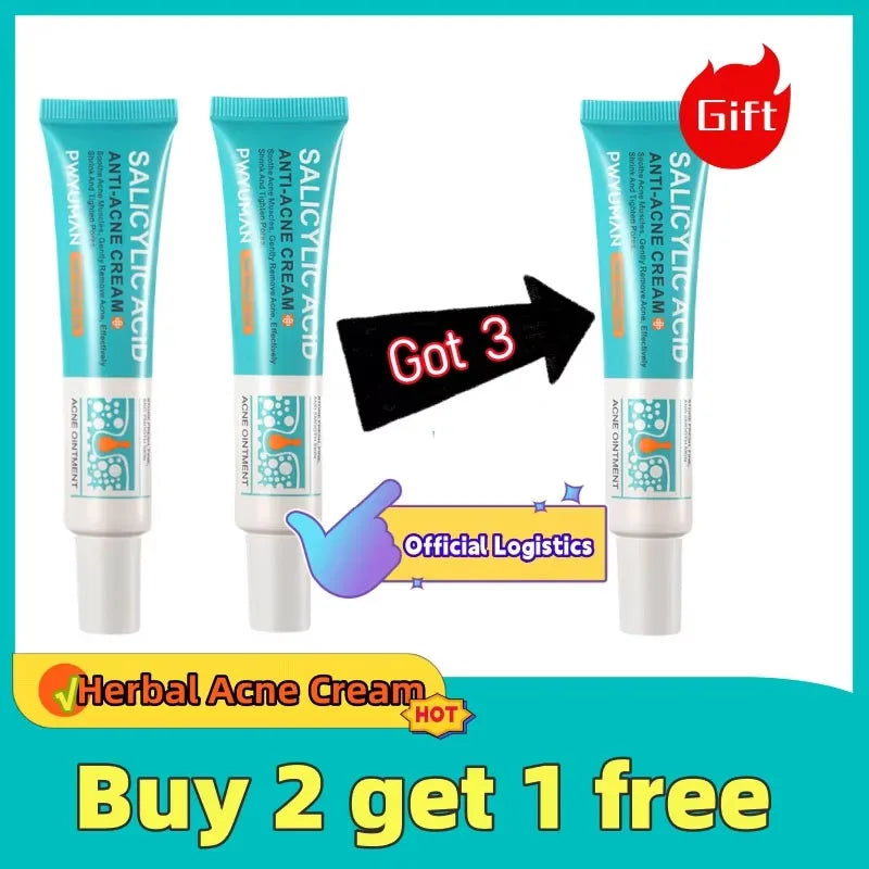 Salicylic Acid Acne Cream – Oil Control and Brightening