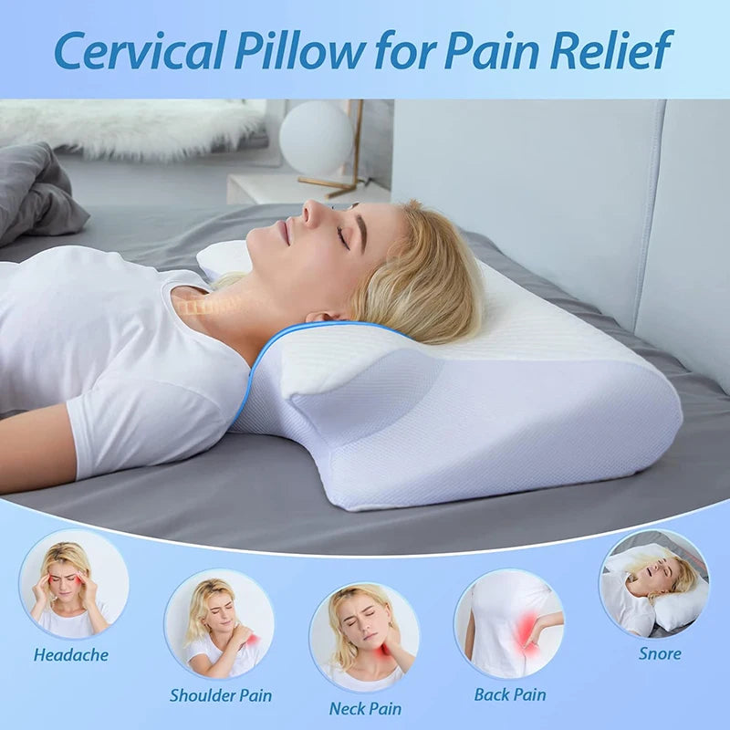 ErgoContour™ Memory Foam Neck Pillow
