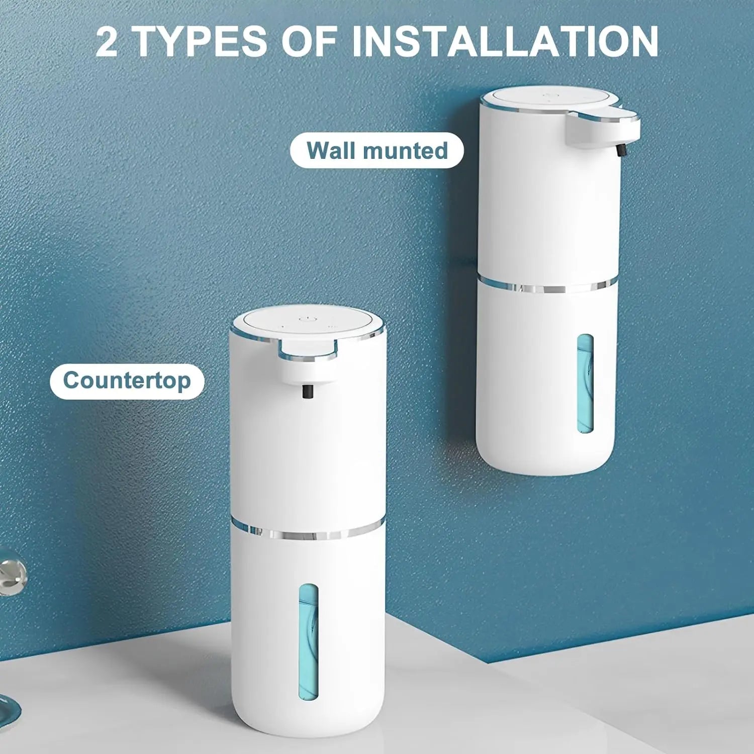 Automatic Foaming Soap Dispenser – USB Rechargeable, 380ml