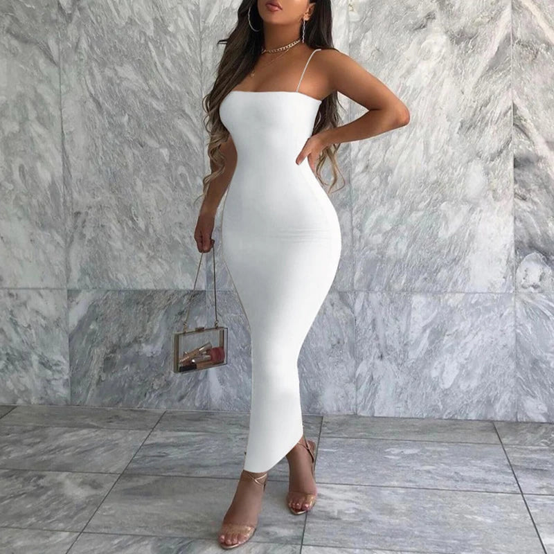 Midnight Glow Bodycon Dress
