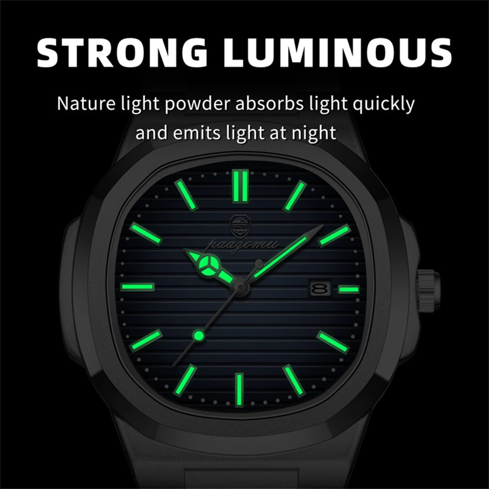 PENGAGAR Luxury Men's Waterproof Quartz Watch