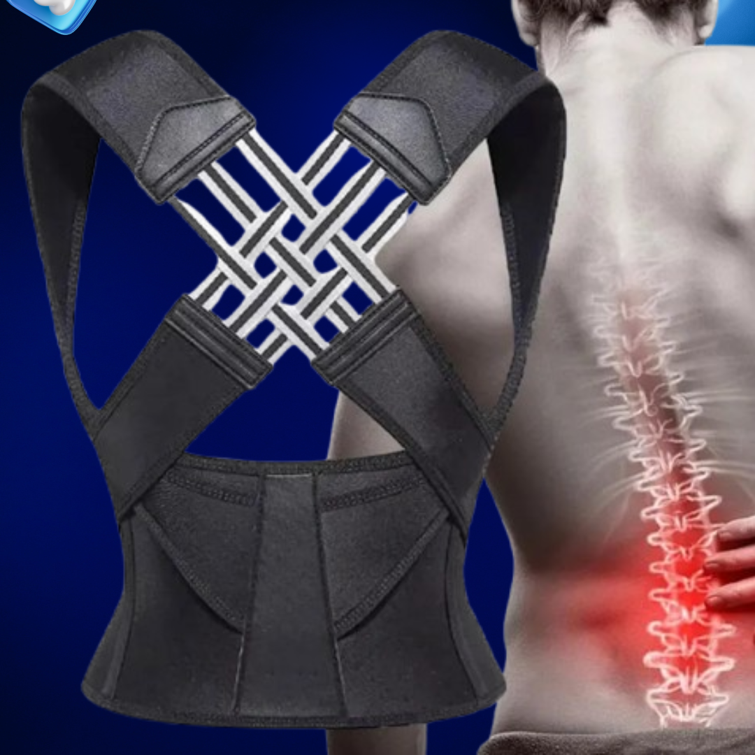 Adjustable Full Back Posture Corrector Brace